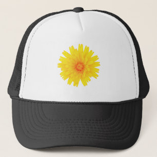 Casquette Fleur jaune