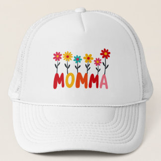 Casquette Fleur MOMMA - Oeuvre florale fantaisiste