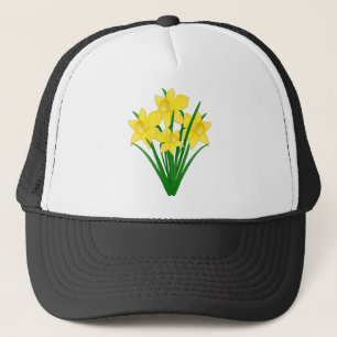 Casquette Fleurs de jonquille