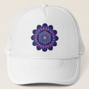 Casquette FLEURS DE VIE / Blume des Lebens - Mandala II