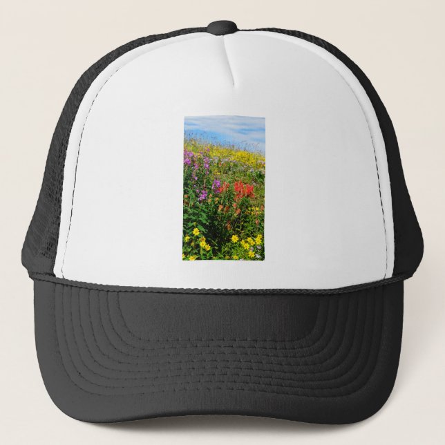 Casquette Fleurs sauvages des Rocheuses (Devant)
