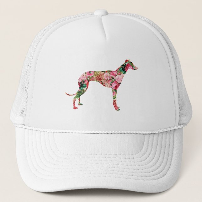 Casquette floral de lévrier (Devant)