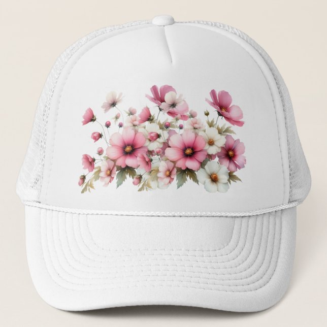 Casquette Floral Fleur (Devant)