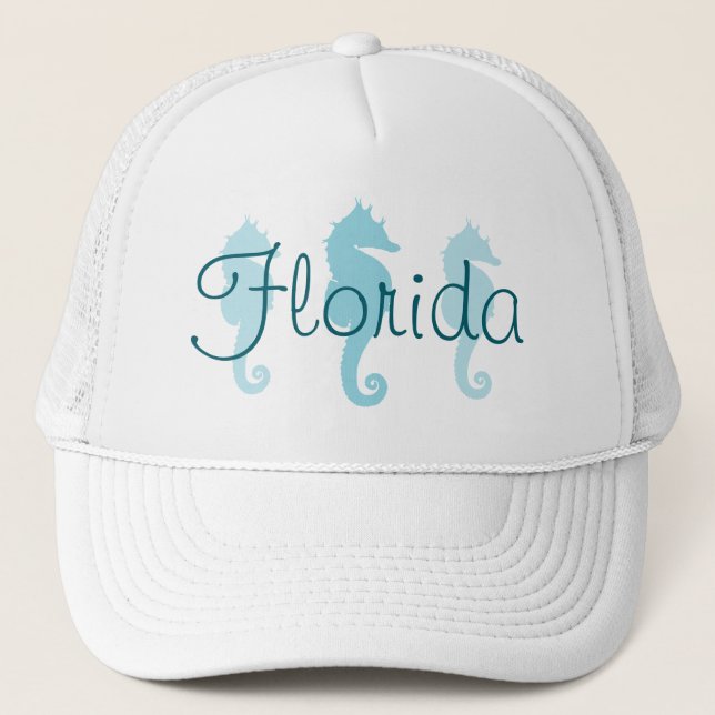 Casquette Floride Robin Egg Blue Seahores (Devant)