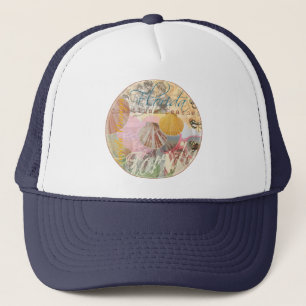 Casquette Floride Vintage Travel Beach Seashell Shell Art