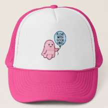 Flotte avec de bonnes vibes joli design boo mignon