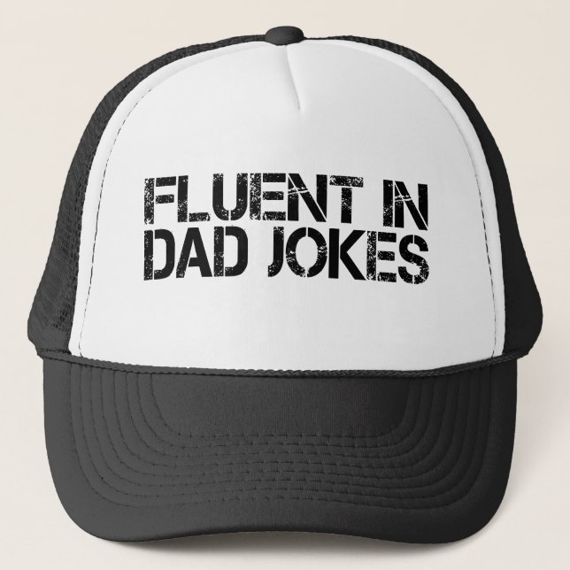 Casquette Fluent In Papa plaisante Funny Fête des Pères (Devant)