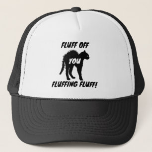 Casquette Fluff vous Fluff Fluff - Drôle chat en colère