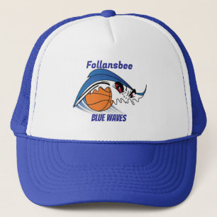 Casquette Follansbee Blue Waves Basketball
