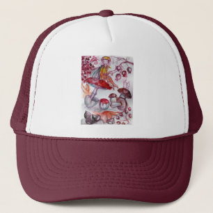 Casquette FOLLET MAGIQUE DE CHAMPIGNONS Imaginaire Floral Ro
