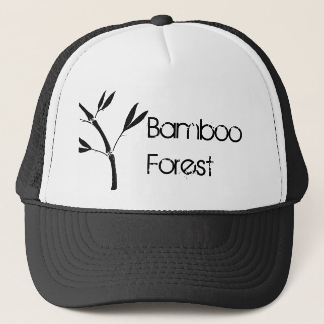 Casquette Forêt en bambou (Devant)