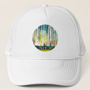 Casquette Forêt matinale