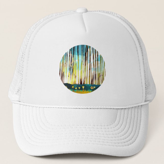Casquette Forêt matinale (Devant)