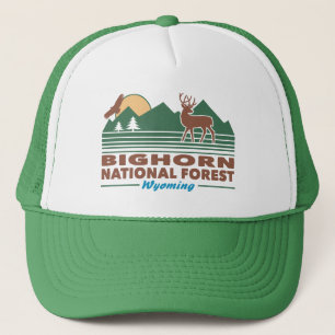 Casquette Forêt nationale de Bighorn Wyoming