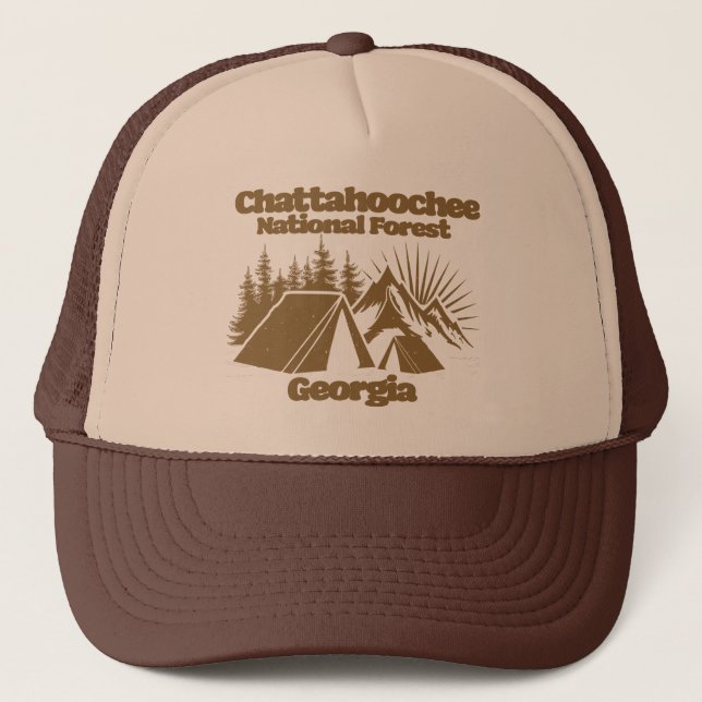 Casquette Forêt nationale de Chattahoochee Géorgie (Devant)