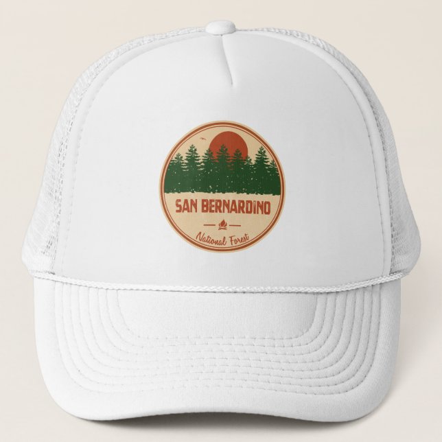 Casquette Forêt nationale de San Bernardino (Devant)