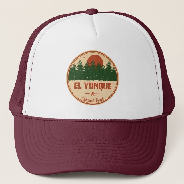 Casquette Forêt nationale d'El Yunque (Devant)