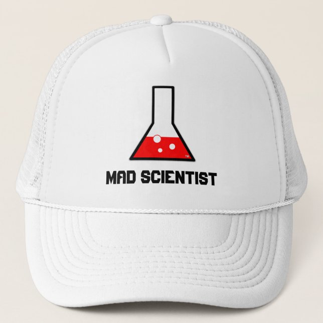 Casquette fou de scientifique (Devant)