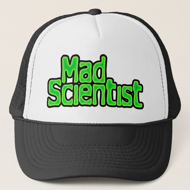 Casquette fou de scientifique (Devant)