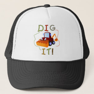 Casquette Fouille de véhicule de construction il T-shirts e