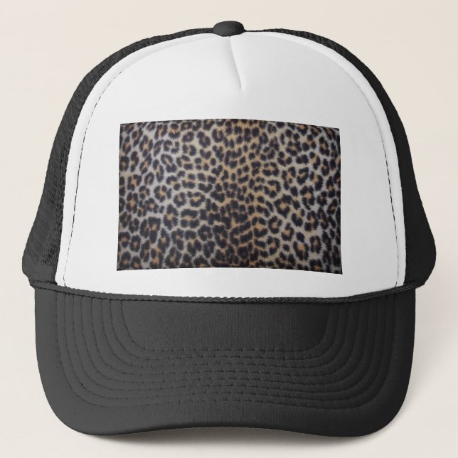 Casquette Fourre léopard (Devant)