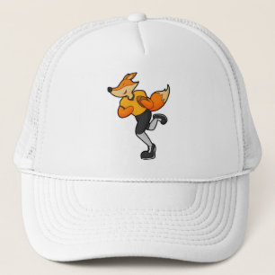 Casquette Fox comme joueur de football avec Football