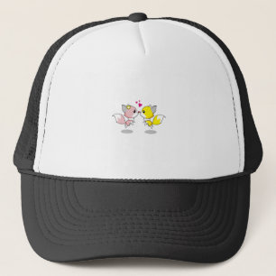 Casquette Fox Love Kiss Animal mignon Drôle Drôle