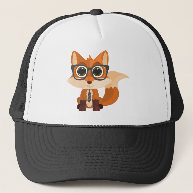 Casquette Fox Nerd (Devant)