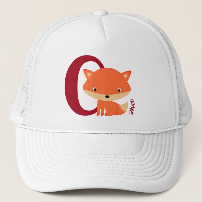 Casquette Fox zéro donné - renard rouge sarcastique mignon (Devant)