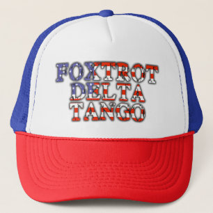 Casquette Foxtrot Delta Tango Patriotique