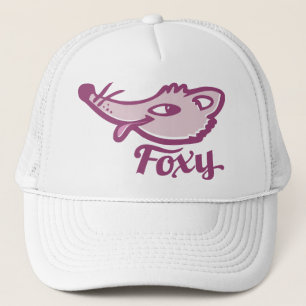 Casquette Foxy fox pink graphic girls hat
