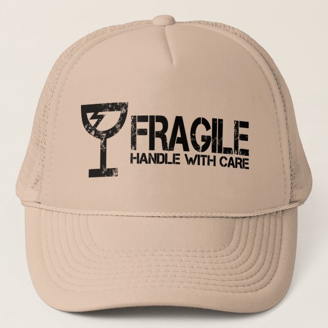 Casquette Fragile (Devant)
