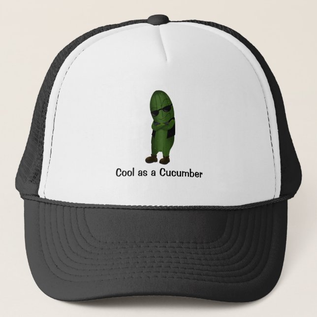 Casquette Frais comme un concombre (Devant)