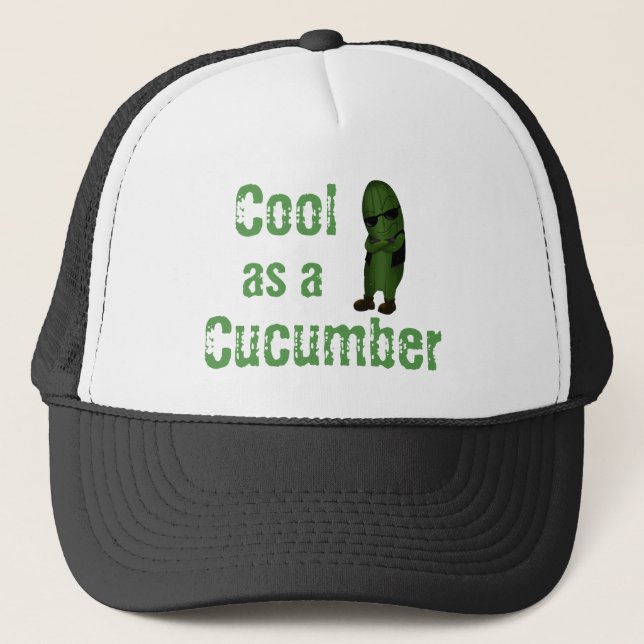 Casquette Frais comme un concombre (Devant)