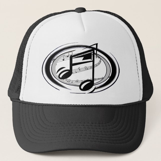 Casquette frais de camionneur de musique (Devant)