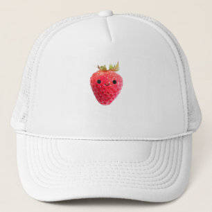 Casquette Fraise heureuse