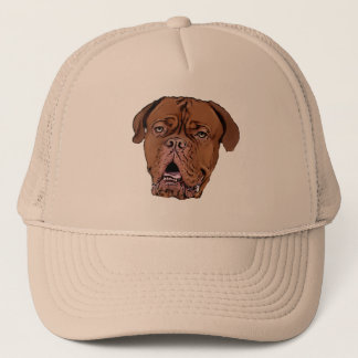 casquette français de mastiff de douge de bordeaux