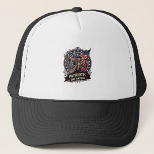 Casquette Frankenstein patriotique brute de liberté Monstre