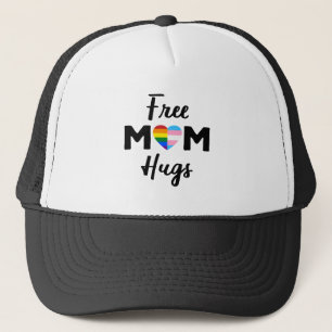 Casquette Free Mom Hugs II - Arc-en-ciel Fierté Gay Trans
