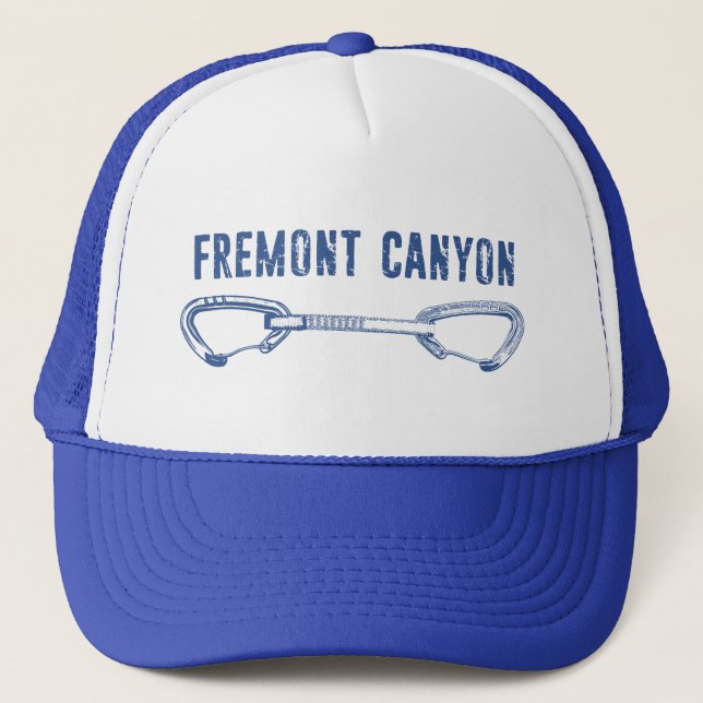 Casquette Fremont Canyon Wyoming Rock Escalade Quickdraw (Devant)