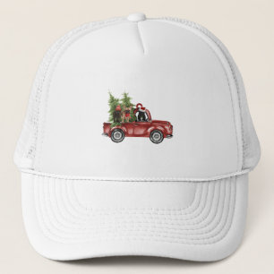 Casquette Frenchies On Car Christmas Ornament Dog Christmas