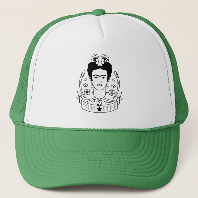 Casquette Frida Kahlo | Heroína (Devant)
