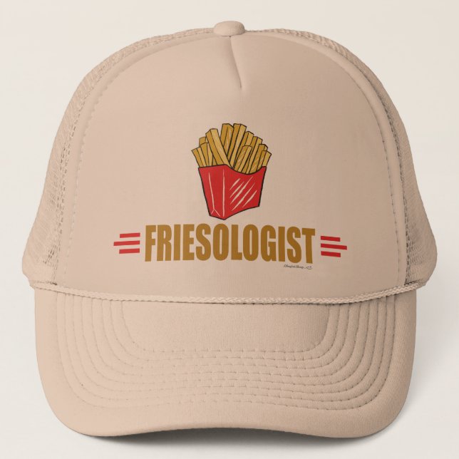 Casquette Fries de France amusantes (Devant)