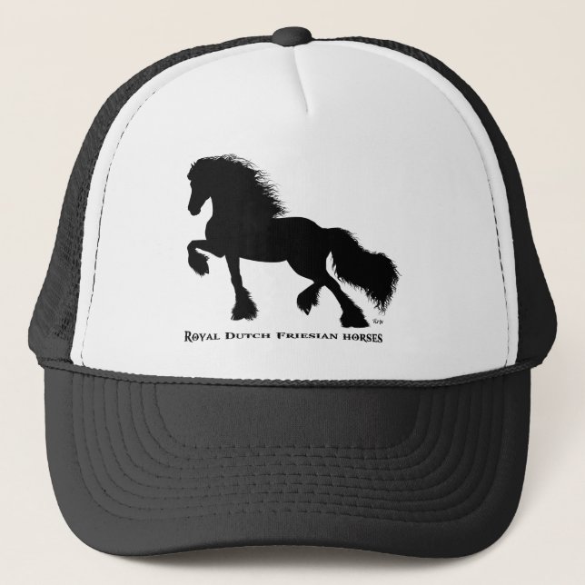Casquette Friesian Horse (Devant)