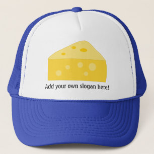 Casquette Fromage suisse avec texte personnalisé