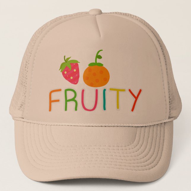 Casquette fruité de maille (Devant)