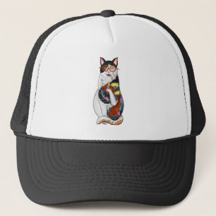 Casquette fumeur de chat