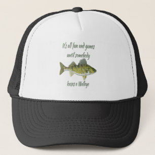 Casquette Fun & Games til Somebody Loses a Walleye Fishing 