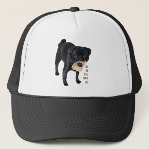 Casquette Funny Black Carlin Emmenez les gros bouchées hors 
