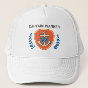 Casquette Funny "Captain Wanker"